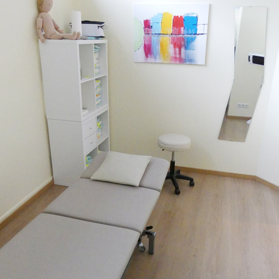 Behandlungszimmer Kindertherapie Breunig, Leverkusen